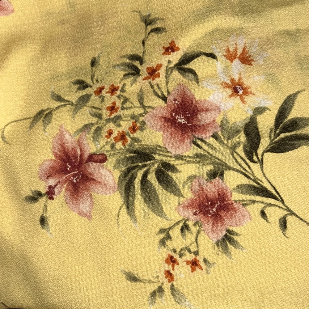 🍪 Ragdoll Yellow Floral Kimono 1X - Picture 5 of 5